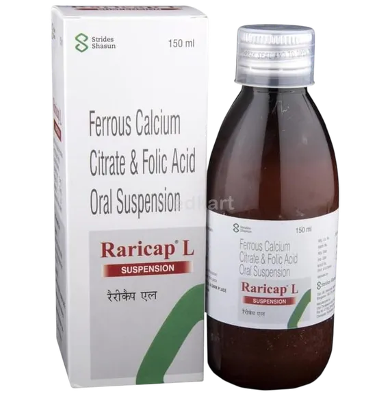raricap l suspension 150 ml